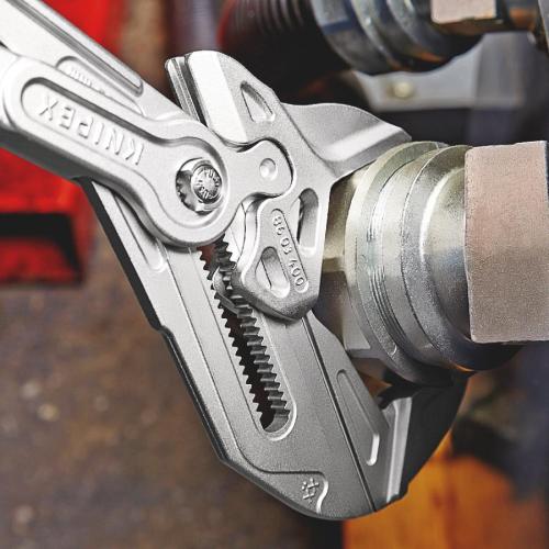 Knipex Pliers Wrench XL Plastic Coated Chrome-plated 400mm 86 03 400